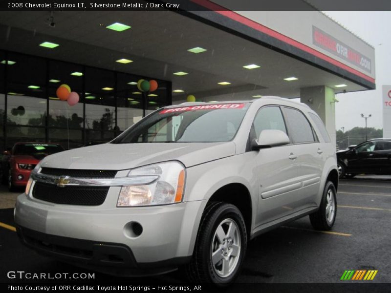 Silverstone Metallic / Dark Gray 2008 Chevrolet Equinox LT