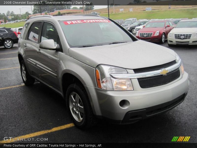 Silverstone Metallic / Dark Gray 2008 Chevrolet Equinox LT