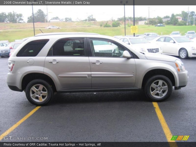 Silverstone Metallic / Dark Gray 2008 Chevrolet Equinox LT