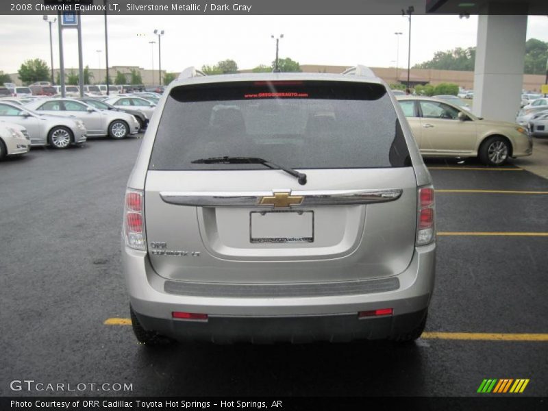 Silverstone Metallic / Dark Gray 2008 Chevrolet Equinox LT