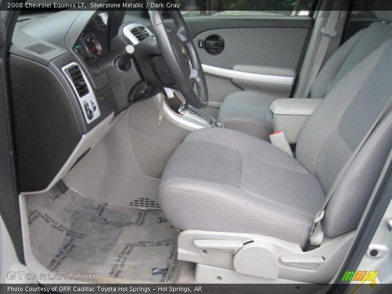 Silverstone Metallic / Dark Gray 2008 Chevrolet Equinox LT