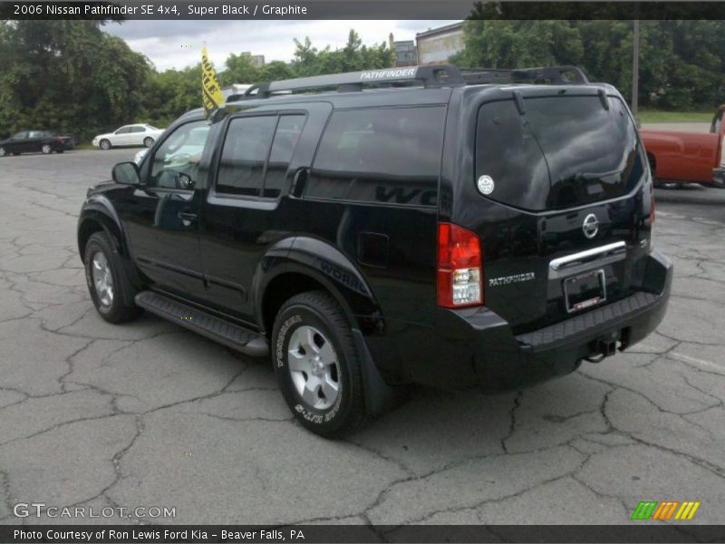 Super Black / Graphite 2006 Nissan Pathfinder SE 4x4