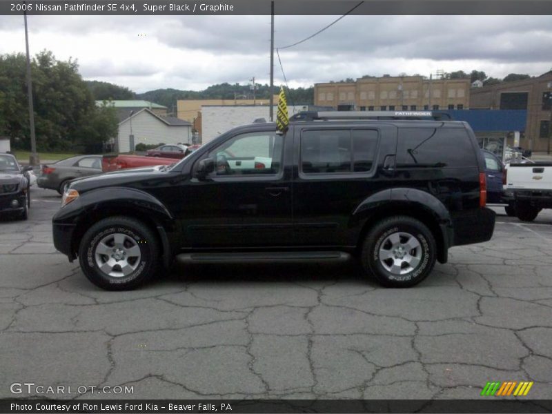 Super Black / Graphite 2006 Nissan Pathfinder SE 4x4