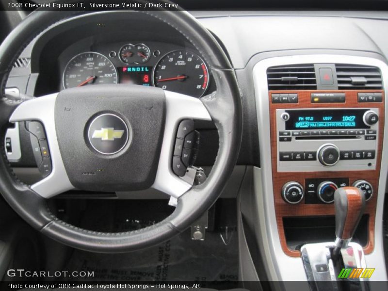 Silverstone Metallic / Dark Gray 2008 Chevrolet Equinox LT
