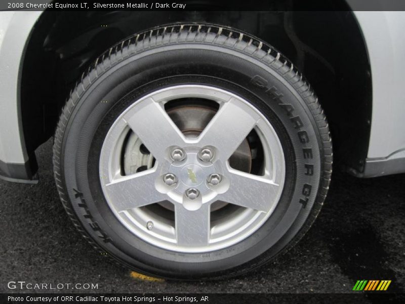 Silverstone Metallic / Dark Gray 2008 Chevrolet Equinox LT
