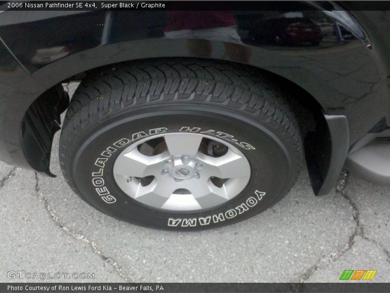 Super Black / Graphite 2006 Nissan Pathfinder SE 4x4