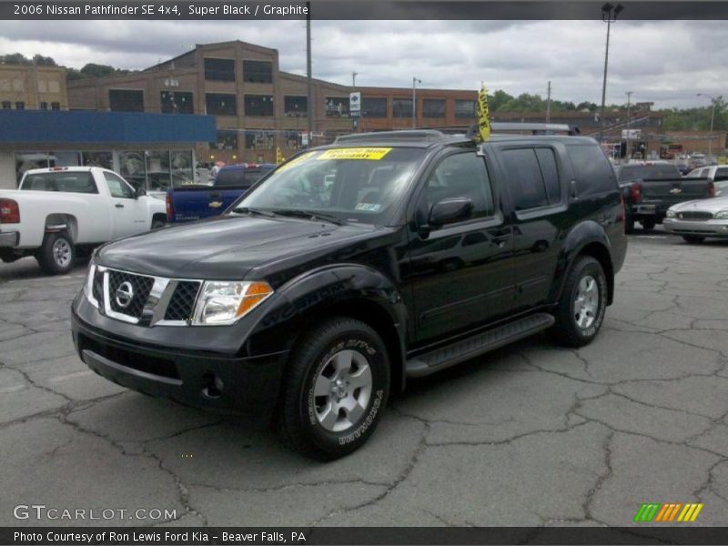 Super Black / Graphite 2006 Nissan Pathfinder SE 4x4