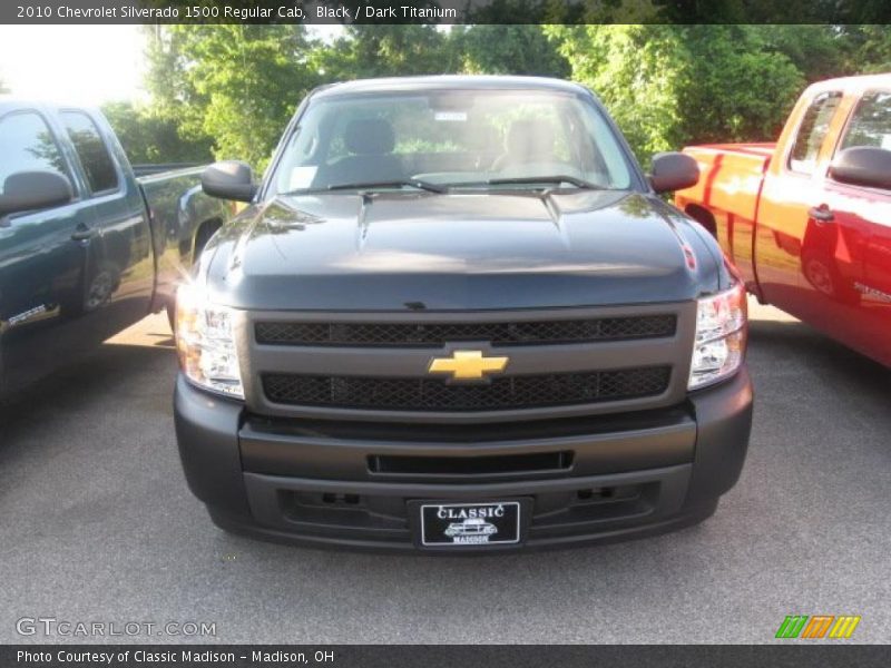 Black / Dark Titanium 2010 Chevrolet Silverado 1500 Regular Cab