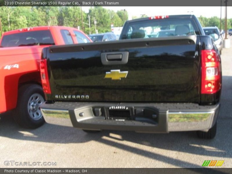 Black / Dark Titanium 2010 Chevrolet Silverado 1500 Regular Cab