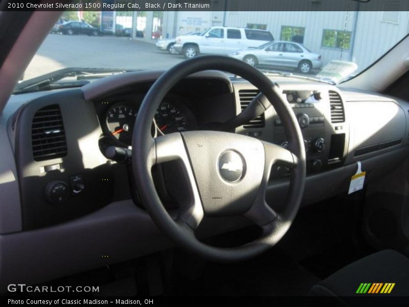 Black / Dark Titanium 2010 Chevrolet Silverado 1500 Regular Cab