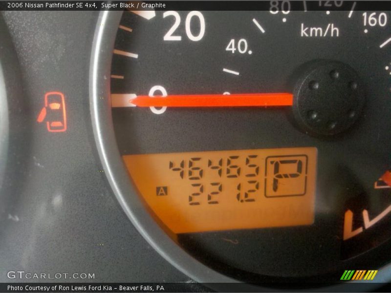 Super Black / Graphite 2006 Nissan Pathfinder SE 4x4