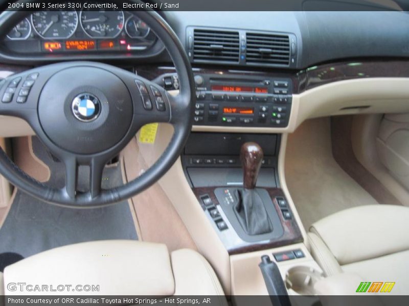 Electric Red / Sand 2004 BMW 3 Series 330i Convertible