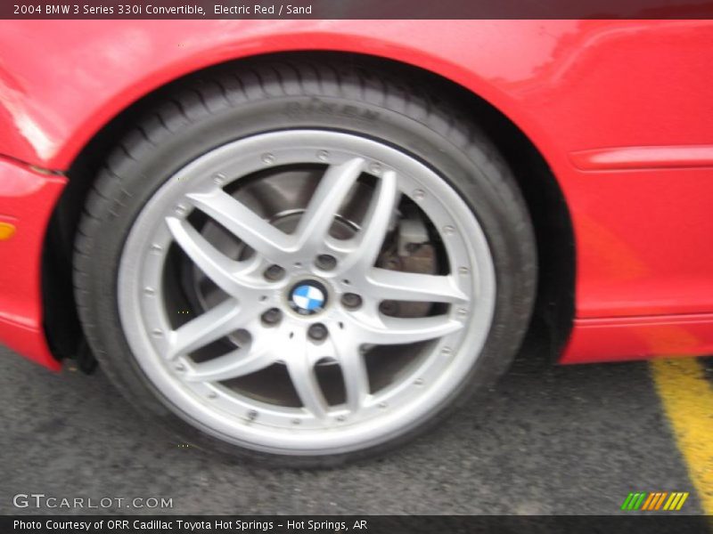 Electric Red / Sand 2004 BMW 3 Series 330i Convertible