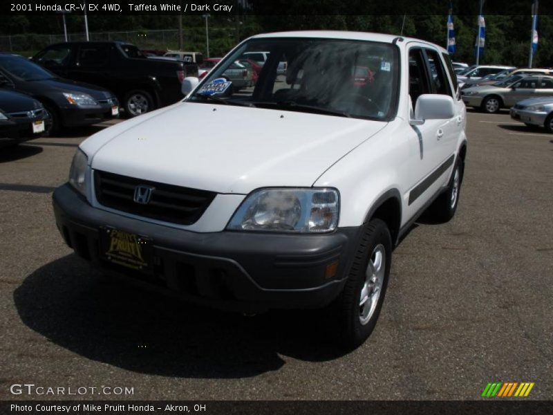 Taffeta White / Dark Gray 2001 Honda CR-V EX 4WD