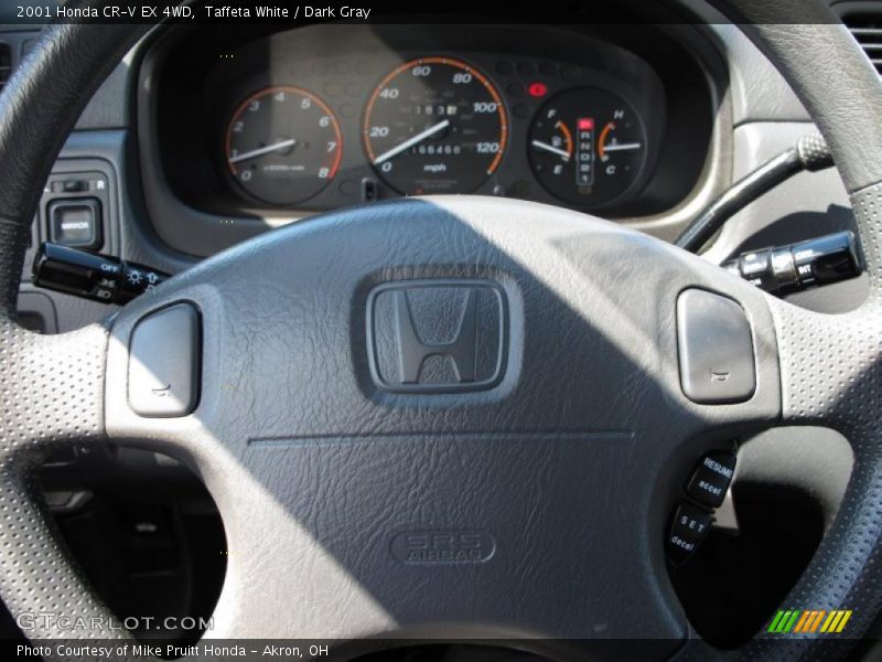 Taffeta White / Dark Gray 2001 Honda CR-V EX 4WD