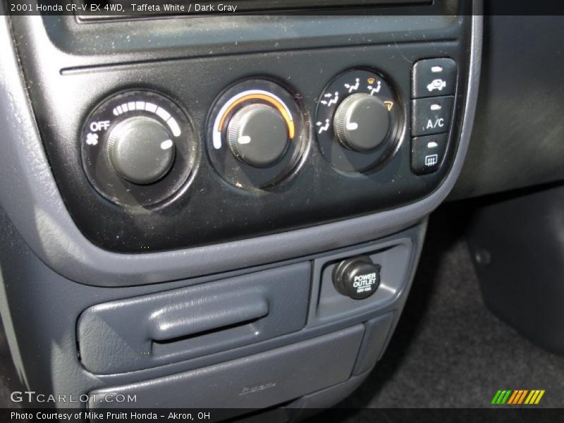 Taffeta White / Dark Gray 2001 Honda CR-V EX 4WD