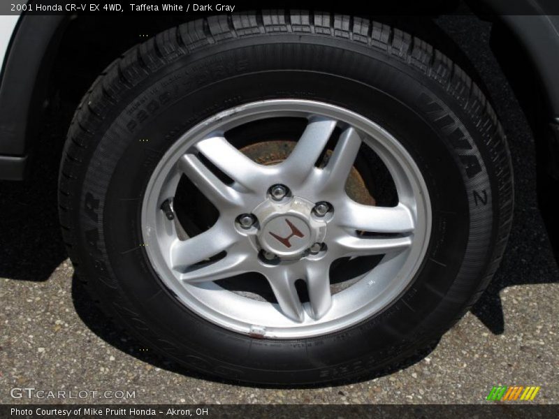 Taffeta White / Dark Gray 2001 Honda CR-V EX 4WD
