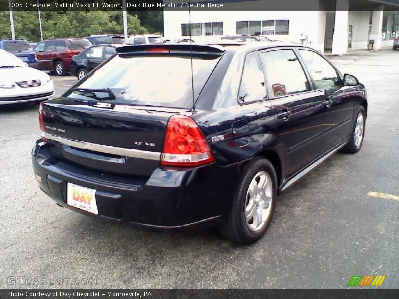 Dark Blue Metallic / Neutral Beige 2005 Chevrolet Malibu Maxx LT Wagon