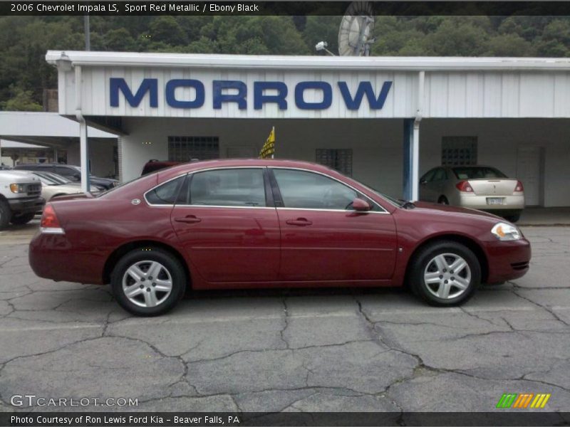 Sport Red Metallic / Ebony Black 2006 Chevrolet Impala LS