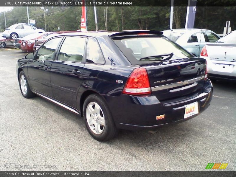 Dark Blue Metallic / Neutral Beige 2005 Chevrolet Malibu Maxx LT Wagon