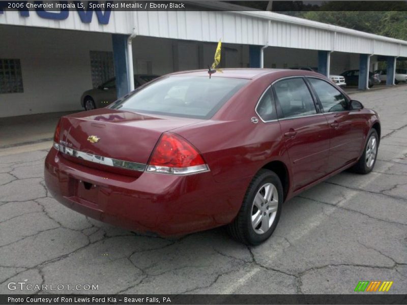 Sport Red Metallic / Ebony Black 2006 Chevrolet Impala LS