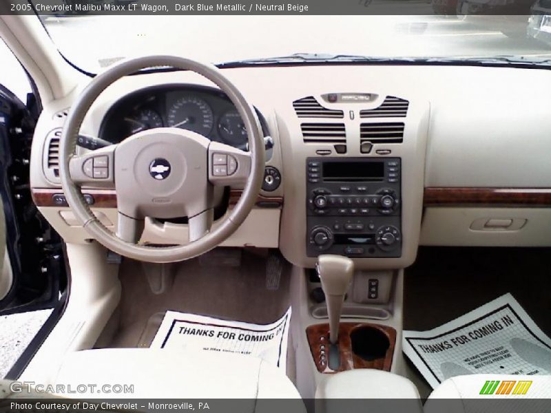 Dark Blue Metallic / Neutral Beige 2005 Chevrolet Malibu Maxx LT Wagon