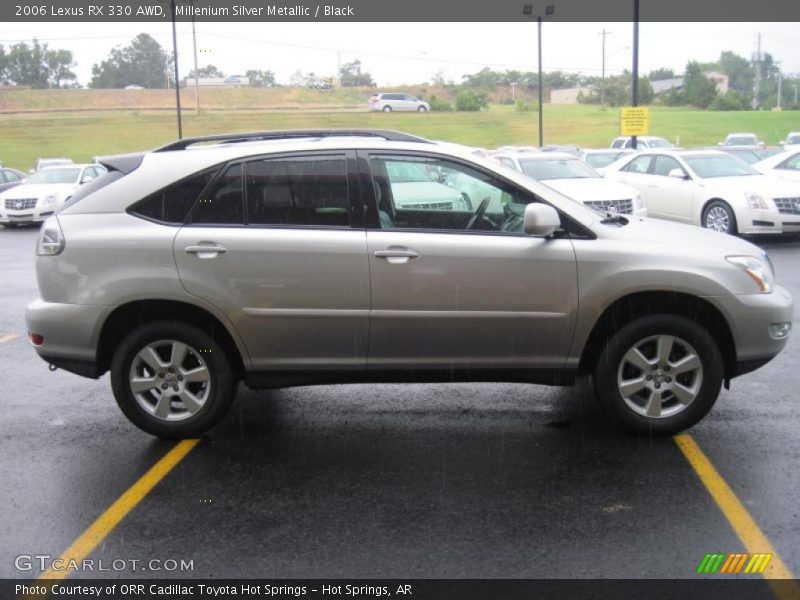 Millenium Silver Metallic / Black 2006 Lexus RX 330 AWD