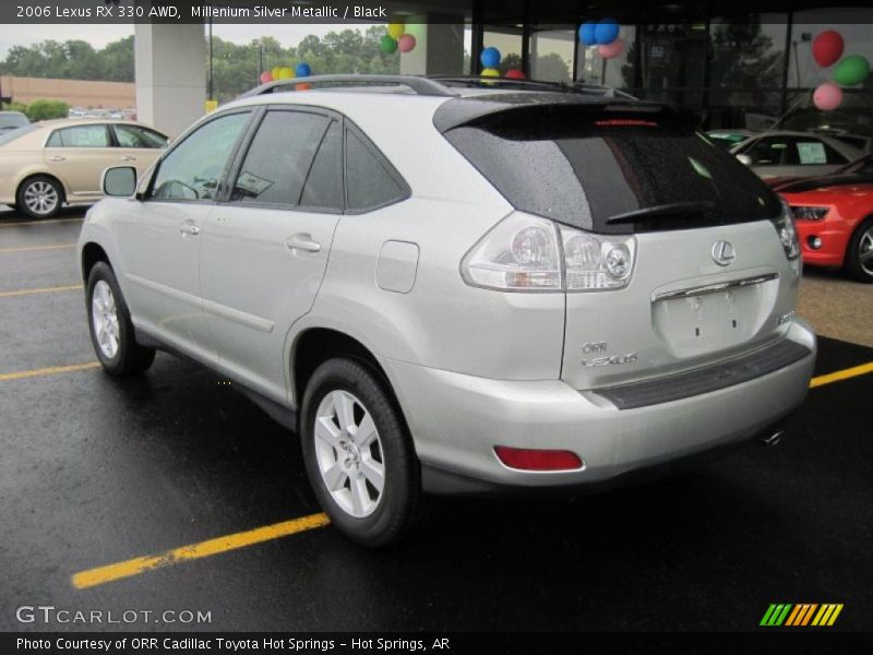 Millenium Silver Metallic / Black 2006 Lexus RX 330 AWD