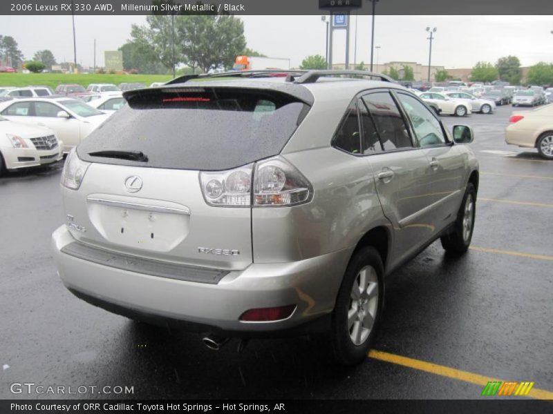 Millenium Silver Metallic / Black 2006 Lexus RX 330 AWD