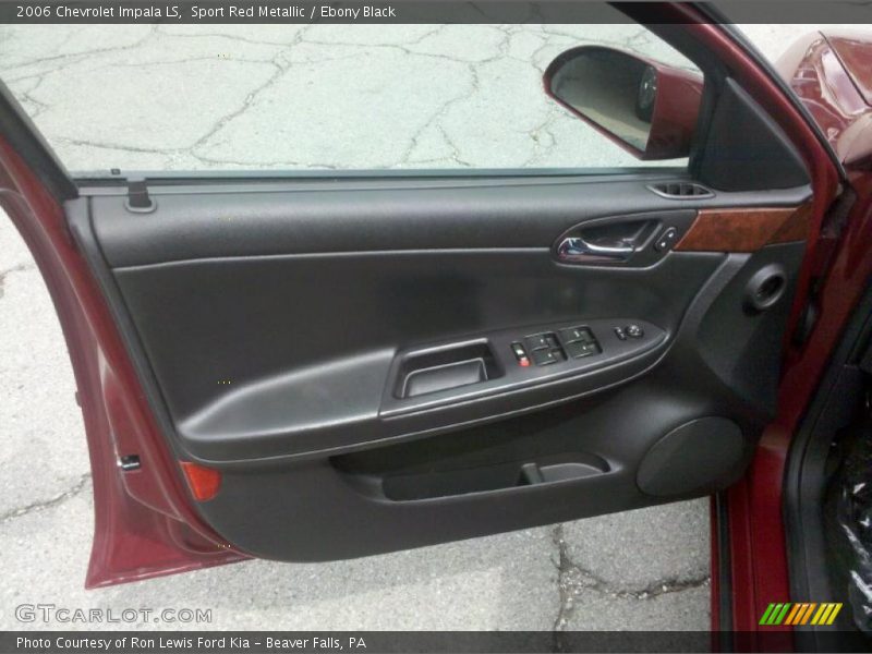Sport Red Metallic / Ebony Black 2006 Chevrolet Impala LS