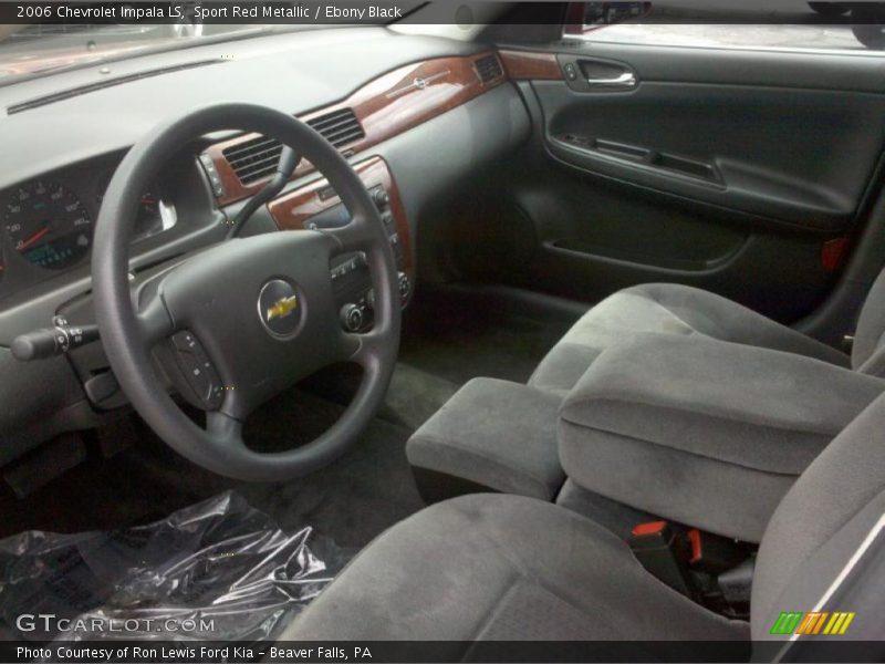 Sport Red Metallic / Ebony Black 2006 Chevrolet Impala LS