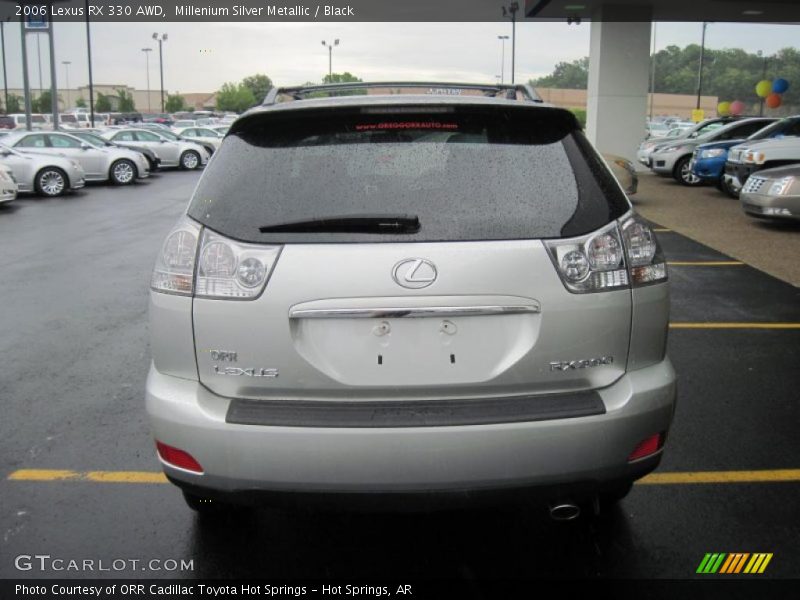 Millenium Silver Metallic / Black 2006 Lexus RX 330 AWD