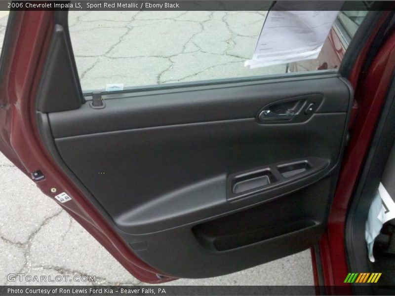 Sport Red Metallic / Ebony Black 2006 Chevrolet Impala LS