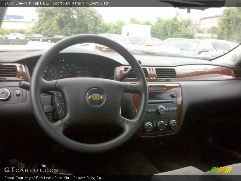 Sport Red Metallic / Ebony Black 2006 Chevrolet Impala LS