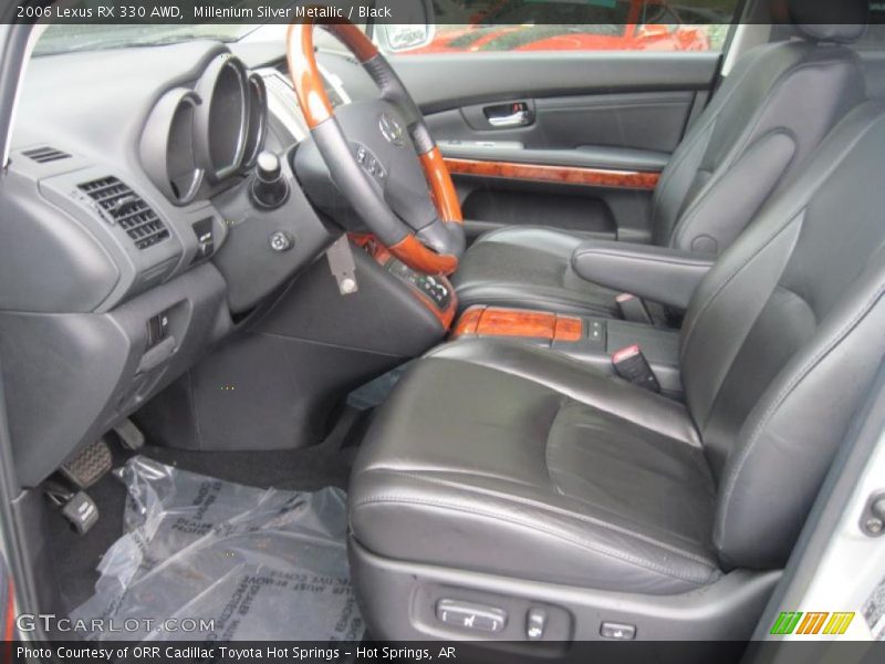 Millenium Silver Metallic / Black 2006 Lexus RX 330 AWD