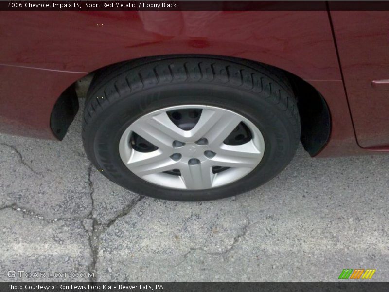 Sport Red Metallic / Ebony Black 2006 Chevrolet Impala LS