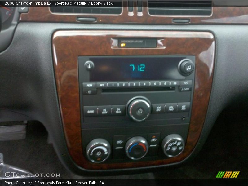 Sport Red Metallic / Ebony Black 2006 Chevrolet Impala LS