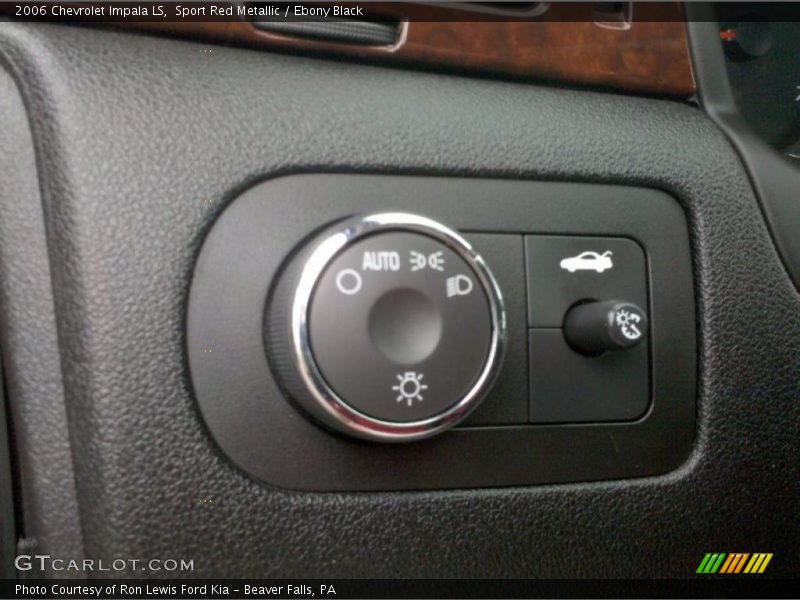 Sport Red Metallic / Ebony Black 2006 Chevrolet Impala LS