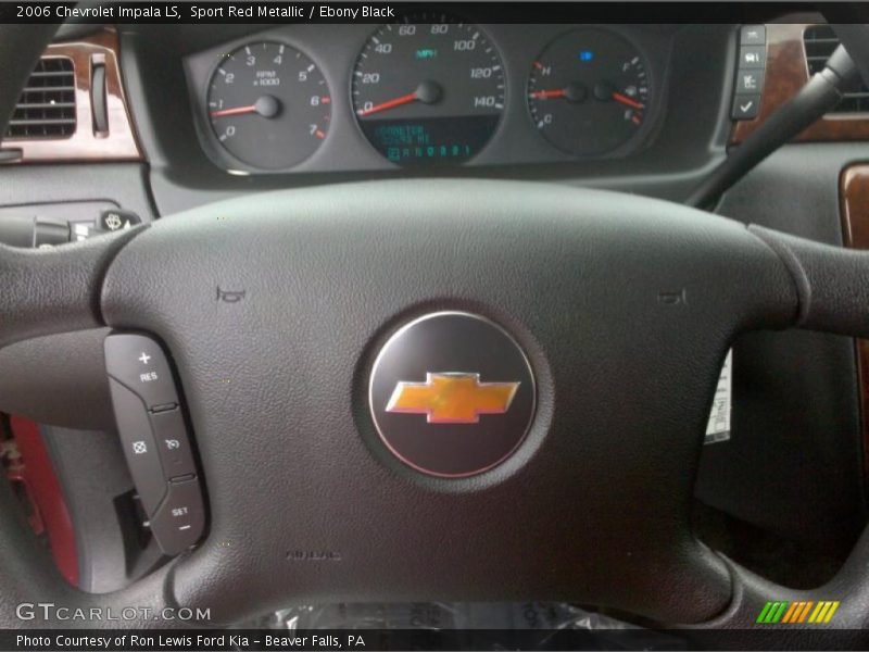 Sport Red Metallic / Ebony Black 2006 Chevrolet Impala LS