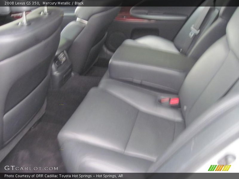 Mercury Metallic / Black 2008 Lexus GS 350