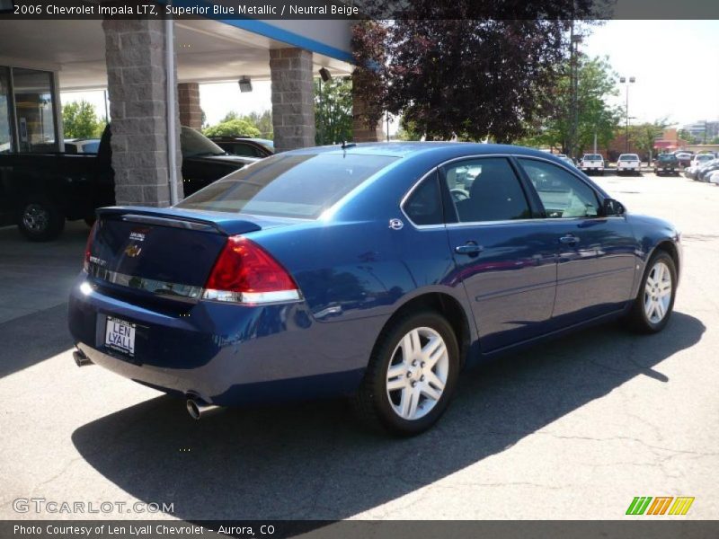 Superior Blue Metallic / Neutral Beige 2006 Chevrolet Impala LTZ