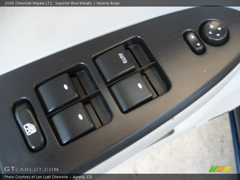 Superior Blue Metallic / Neutral Beige 2006 Chevrolet Impala LTZ