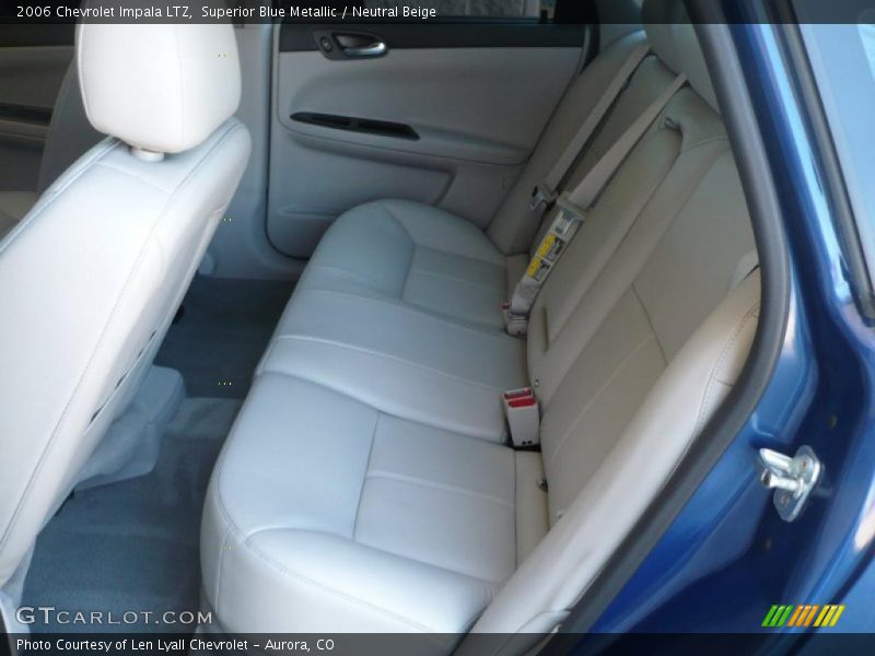 Superior Blue Metallic / Neutral Beige 2006 Chevrolet Impala LTZ