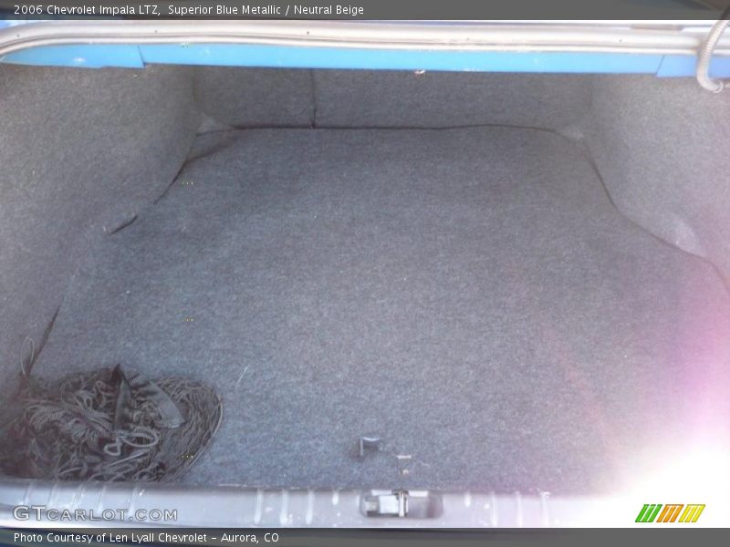 Superior Blue Metallic / Neutral Beige 2006 Chevrolet Impala LTZ
