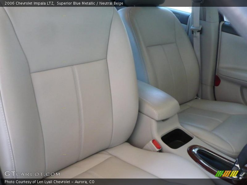 Superior Blue Metallic / Neutral Beige 2006 Chevrolet Impala LTZ