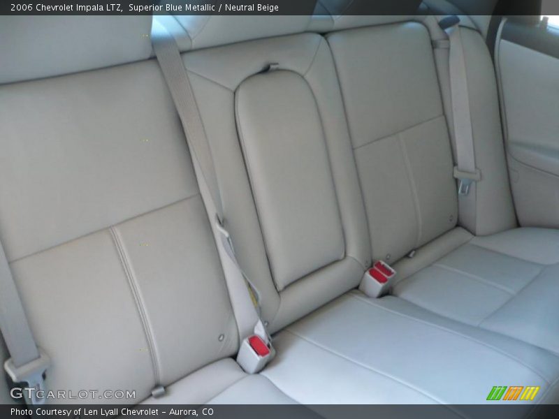 Superior Blue Metallic / Neutral Beige 2006 Chevrolet Impala LTZ