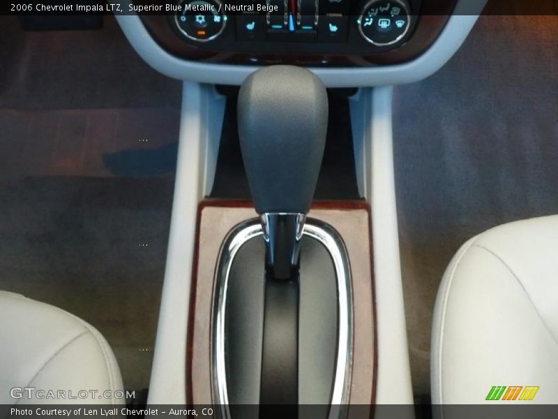 Superior Blue Metallic / Neutral Beige 2006 Chevrolet Impala LTZ