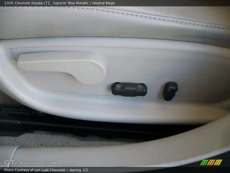 Superior Blue Metallic / Neutral Beige 2006 Chevrolet Impala LTZ
