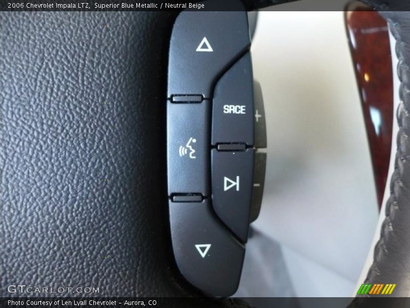 Superior Blue Metallic / Neutral Beige 2006 Chevrolet Impala LTZ