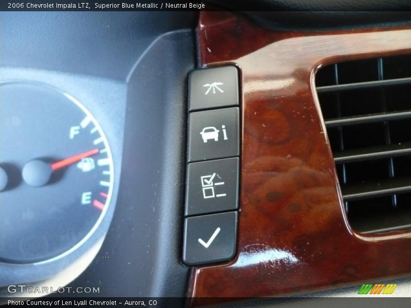 Superior Blue Metallic / Neutral Beige 2006 Chevrolet Impala LTZ